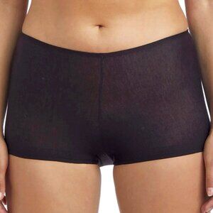 TC Fine Intimates Cotton Comfort Boyshort - A4-146 (Deep Black)